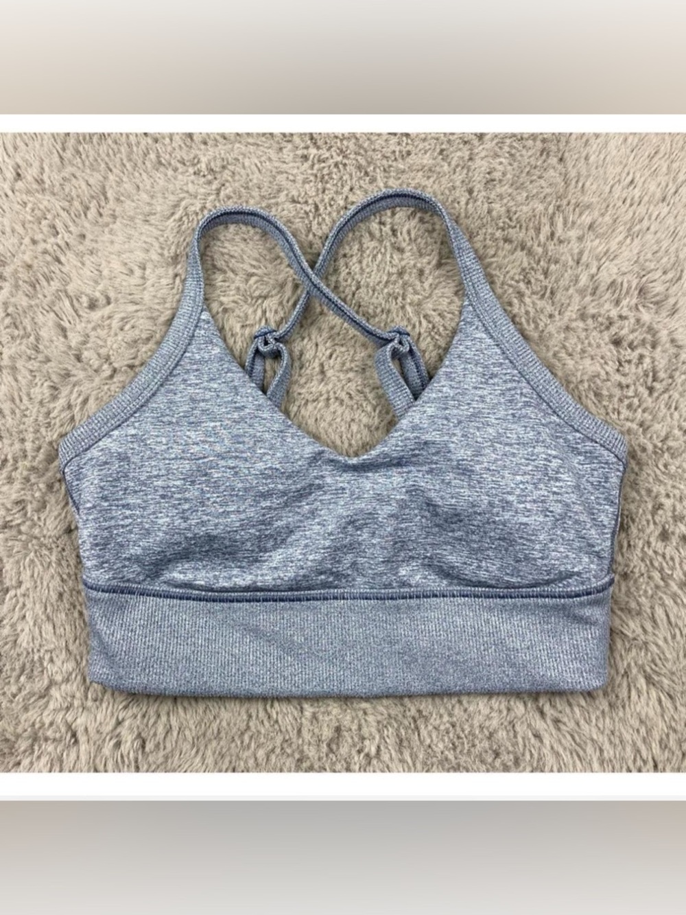 Offline by Aerie The Hugger Ribbed Longline Sports Bra
